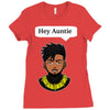 Killmonger Hey Auntie Ladies Fitted T-Shirt