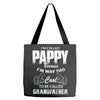 I'm Called Pappy  Because  I'm Way Too Cool To Be Called Grandfather Tote Bags