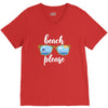 Beach Please V-Neck Tee