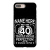 40th birthday iPhone 8 Plus