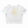 the triforce Crop Top