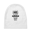 go to a place you have never been Baby Beanies
