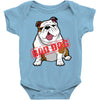 bad dog Baby Bodysuit