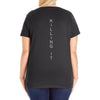 killing it back Ladies Curvy T-Shirt