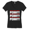 bbt knock knock penny Women's V-Neck T-Shirt