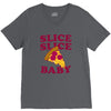 slice slice baby pizza tee V-Neck Tee