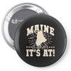 maine Pin-back button