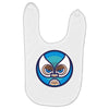 lucha libre   blue Baby Bibs