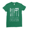 war paint Ladies Fitted T-Shirt