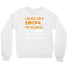 liberal for halloween Crewneck Sweatshirt