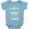legendary riders are born in 1966 Baby Bodysuit