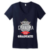 proud grandma graduate 2018.. Women's V-Neck T-Shirt