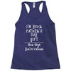 I'm Your Father's Day Gift Mom Says You're Welcome Racerback Tank
