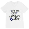 mommys first mothers day V-Neck Tee