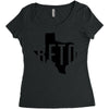 Beto Texas Map Women's Triblend Scoop T-shirt