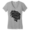 empowered women Women's V-Neck T-Shirt