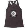 train hard Racerback Tank