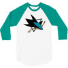 jose sharks youth 3/4 Sleeve Shirt
