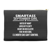 Smartass September Girl Accessory Pouches