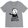 angriest boy in the world V-Neck Tee