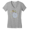 little fresh prince Women's V-Neck T-Shirt
