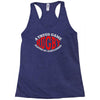 rugby a thugs game played by gentleman Racerback Tank