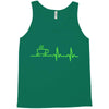 morning coffee heatbeat ekg Tank Top