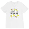 chicks all over me V-Neck Tee