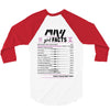 May Girl Facts Gemini 3/4 Sleeve Shirt