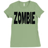 zombie Ladies Fitted T-Shirt