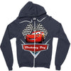 birthday boy mc queen Zipper Hoodie