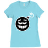 smile bomb Ladies Fitted T-Shirt