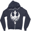 fractured rebellion Zipper Hoodie
