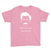 only women shave below the neck Youth Tee