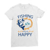 Fishing Ladies Fitted T-Shirt