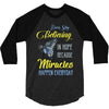 butterfly miracles 3/4 Sleeve Shirt