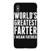 World's Greatest Farter I Mean Father iPhoneX
