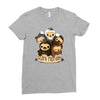 sloth motion Ladies Fitted T-Shirt