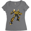 bumblebee 2 Women's Triblend Scoop T-shirt