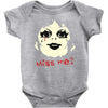 annabelle warrens miss me Baby Bodysuit