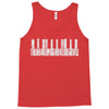 piano skyline Tank Top