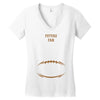 future football fan Women's V-Neck T-Shirt