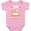 Never Underestimate The Strength Of A Childhood Cancer Warrior Infant Clothing