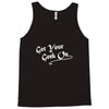 get your geek on white type tee Tank Top