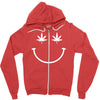 smiley halter top Zipper Hoodie