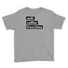 wifi, coffee, frenchies Youth Tee
