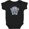 kids elephant Baby Bodysuit