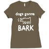 the janoskians dogs gonna bark Ladies Fitted T-Shirt
