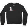 sad psycho Crewneck Sweatshirt