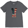 jake paul x american flag V-Neck Tee